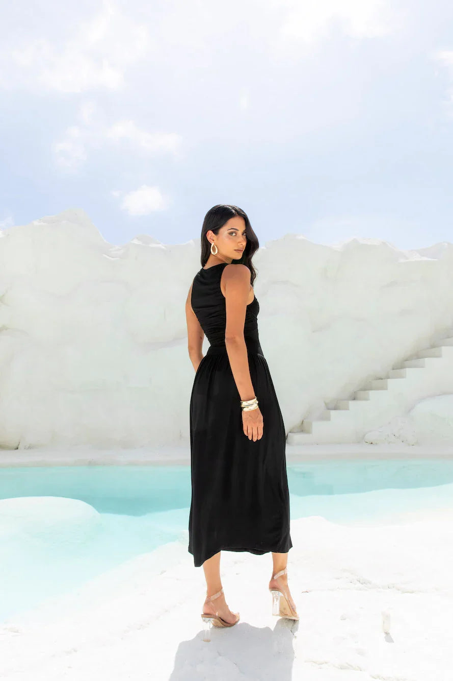 Style Strand Maxi Dress Black