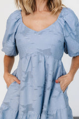 Hayward Dress | Dusty Blue