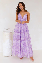 Fashion Flair Maxi Dress Lilac