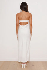 Sunset Party Maxi Dress White